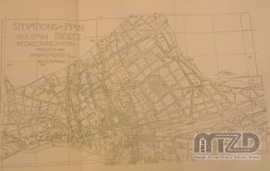 Miasto Wdług Fabianiego - plan ulic