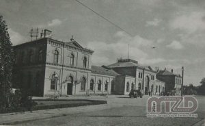 Dworzec kolejowy, 1940 r.