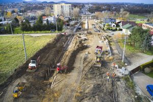 Rozbudowa DW 942 (ul. Cieszyńskiej) w Bielsku-Białej (18)