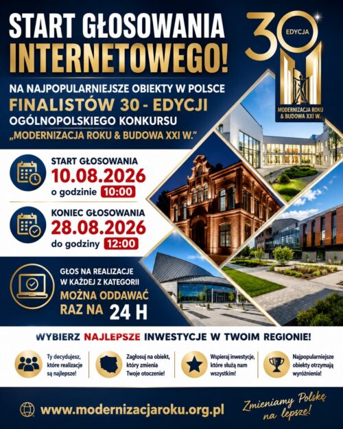 Plakat reklamujący głosowanie w plebiscycie